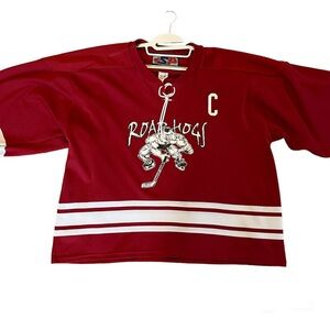 Road Hogs Red Hockey Jersey